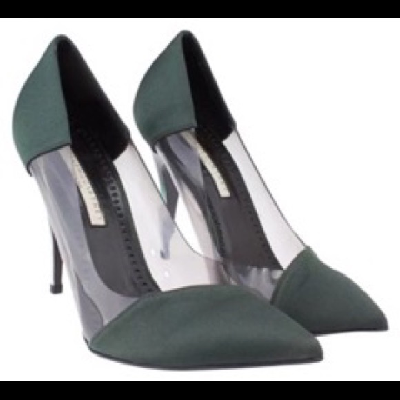 Stella McCartney Shoes - Stella McCartney Vegetarian Friendly Green Heels